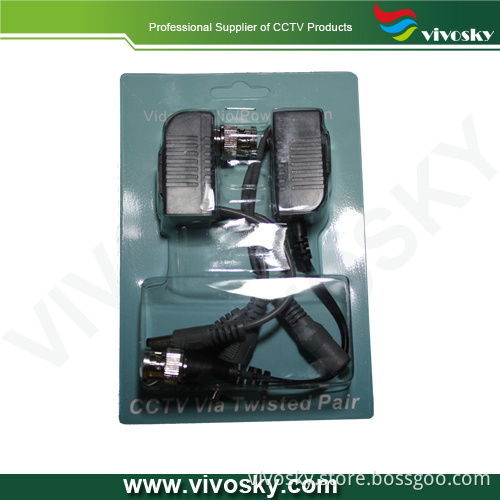 1CH Passive Video, Power and Audio Balun (PBN-105)